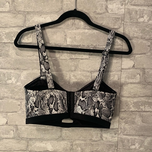 Snake print bikini top - Picture 2 of 5